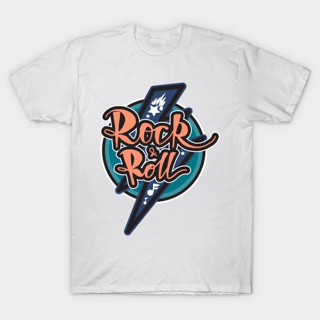 Rock & Roll T-Shirt by Jenex